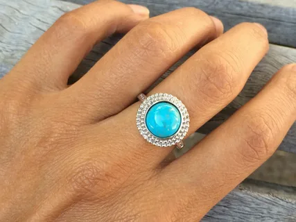 تصویر 4 از فروش سنگ فیروزه معدنی + قیمت خرید به صرفه